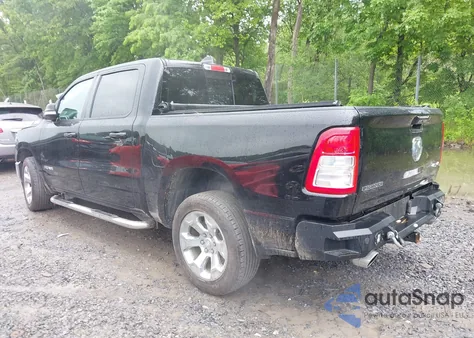 2021 Ram 1500 Big Horn 4X4 5'7 Box from USA, damaged, VIN 1C6SRFFT7MN633940